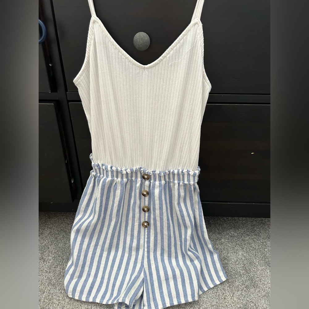 medium romper(tank w/ shorts connected)